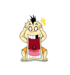 The Comb Boy ＆ The Hippo Girl（個別スタンプ：10）