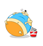 The Comb Boy ＆ The Hippo Girl（個別スタンプ：15）
