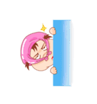 The Comb Boy ＆ The Hippo Girl（個別スタンプ：23）
