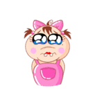 The Comb Boy ＆ The Hippo Girl（個別スタンプ：30）