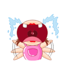 The Comb Boy ＆ The Hippo Girl（個別スタンプ：31）