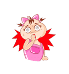 The Comb Boy ＆ The Hippo Girl（個別スタンプ：32）