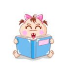 The Comb Boy ＆ The Hippo Girl（個別スタンプ：37）