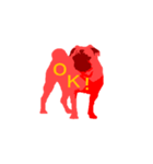 pugs（個別スタンプ：3）