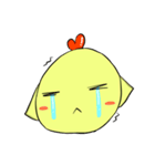Yellow chick and friends（個別スタンプ：15）