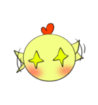 Yellow chick and friends（個別スタンプ：19）