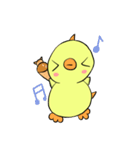Yellow chick and friends（個別スタンプ：23）