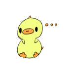 Yellow chick and friends（個別スタンプ：24）