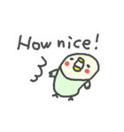 <英語>インコさんpop cute duck（個別スタンプ：28）