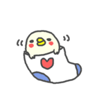 <英語>インコさんpop cute duck（個別スタンプ：35）
