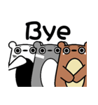 when 3 bears get together（個別スタンプ：24）
