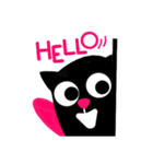 Pinku Pinku The Pink Tail Cat 2（個別スタンプ：1）