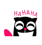 Pinku Pinku The Pink Tail Cat 2（個別スタンプ：3）