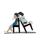 Me ＆ My boyfriend（個別スタンプ：8）