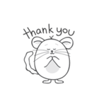 Happy Chinchillas（個別スタンプ：6）