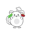 Happy Chinchillas（個別スタンプ：7）