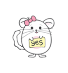 Happy Chinchillas（個別スタンプ：9）