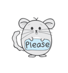 Happy Chinchillas（個別スタンプ：17）