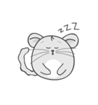 Happy Chinchillas（個別スタンプ：19）