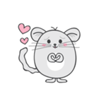 Happy Chinchillas（個別スタンプ：22）