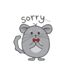 Happy Chinchillas（個別スタンプ：27）