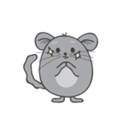 Happy Chinchillas（個別スタンプ：32）