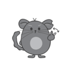 Happy Chinchillas（個別スタンプ：34）