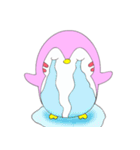 Cold milk penguin（個別スタンプ：2）