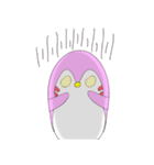 Cold milk penguin（個別スタンプ：22）