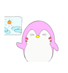 Cold milk penguin（個別スタンプ：30）