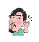 Mr. Mustache Joke（個別スタンプ：16）