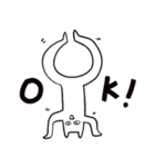stretchy cat（個別スタンプ：3）
