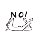stretchy cat（個別スタンプ：4）