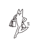 stretchy cat（個別スタンプ：5）