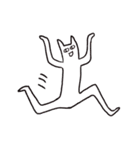 stretchy cat（個別スタンプ：6）