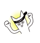 stretchy cat（個別スタンプ：7）