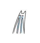 stretchy cat（個別スタンプ：8）