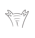 stretchy cat（個別スタンプ：12）
