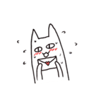 stretchy cat（個別スタンプ：14）