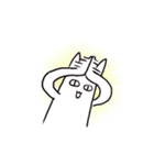 stretchy cat（個別スタンプ：18）