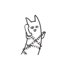 stretchy cat（個別スタンプ：30）
