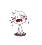 Mr. White eyes（個別スタンプ：2）