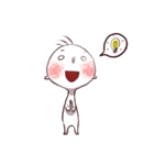 Mr. White eyes（個別スタンプ：3）
