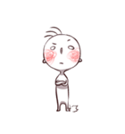 Mr. White eyes（個別スタンプ：14）