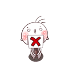 Mr. White eyes（個別スタンプ：18）