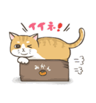 トラねこ1【日常編】（個別スタンプ：9）