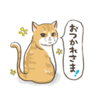 トラねこ1【日常編】（個別スタンプ：12）