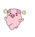 Love to sleep pig and love to eat pigs（個別スタンプ：6）