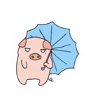 Love to sleep pig and love to eat pigs（個別スタンプ：8）