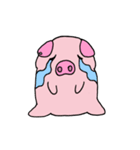 Love to sleep pig and love to eat pigs（個別スタンプ：20）